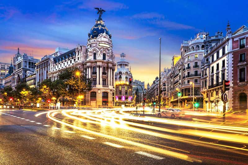Gran vía de Madrid